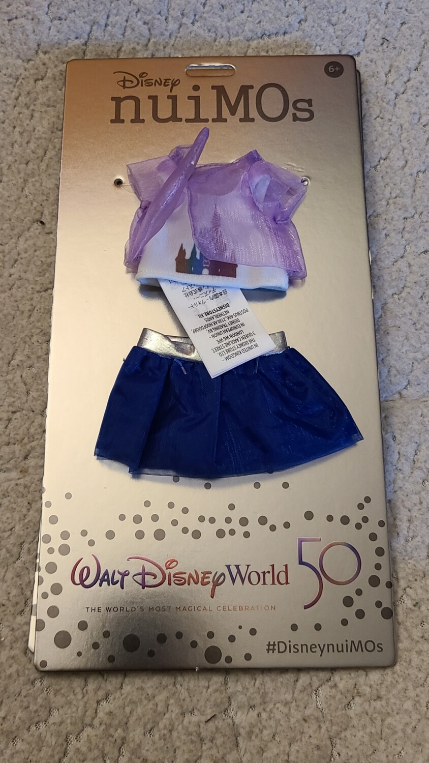 Walt Disney World 50th NuiMos skirt &amp; shirt set