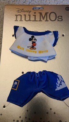 Walt Disney World 50th NuiMos shorts &amp; shirt set