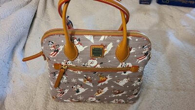 Disney Parks Dooney &amp; Bourke Christmas satchel