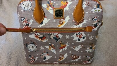 Disney Parks Dooney &amp; Bourke Christmas satchel