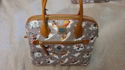 Disney Parks Dooney &amp; Bourke Christmas satchel