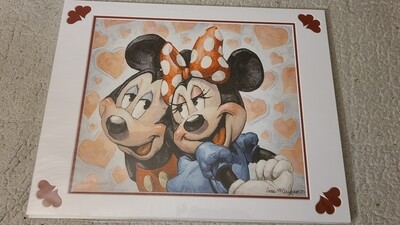 Greg McCullough MM+MN=LOVE 14x18 matted print SIGNED
