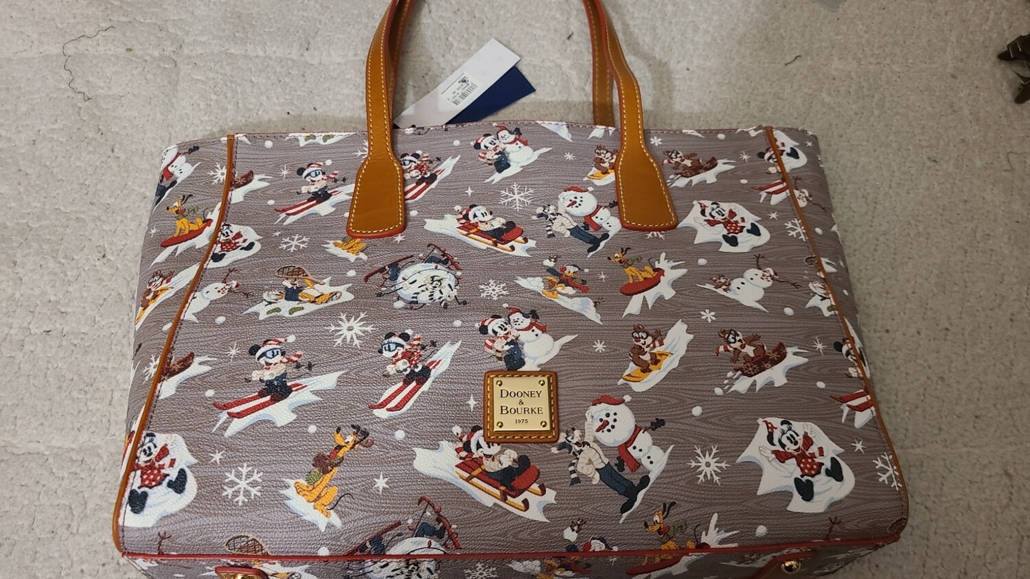 Disney Parks Dooney &amp; Bourke Christmas tote