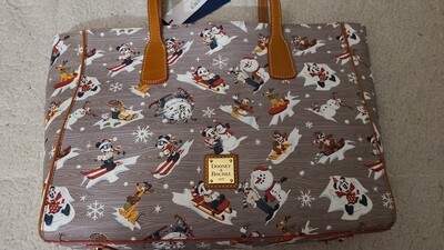 Disney Parks Dooney &amp; Bourke Christmas tote