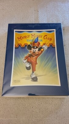 Mickey Mouse Club House Mickey Bandleader 14x18 signed print Greg McCullough
