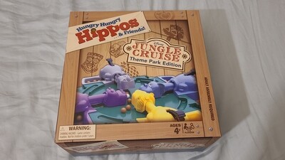 Hungry Hungry Hippos Jungle Cruise Theme Park Edition