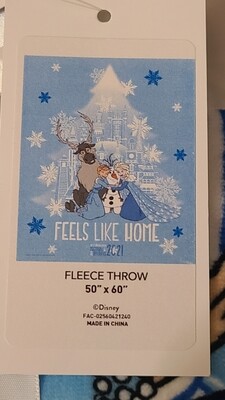 2021 Festival of the Holidays 50x60" fleece throw