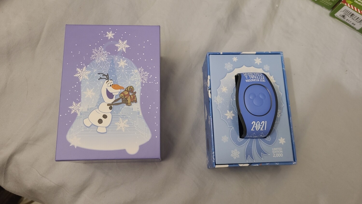 2021 Festival of the Holidays Olaf LE2000 magicband