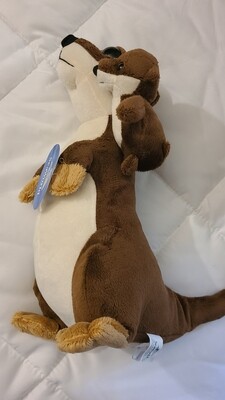 Otter &amp; Pup plush set