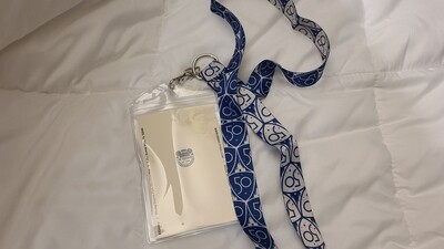 50th Anniversary Celebration Collectors Box Partners lanyard &amp; pouch set