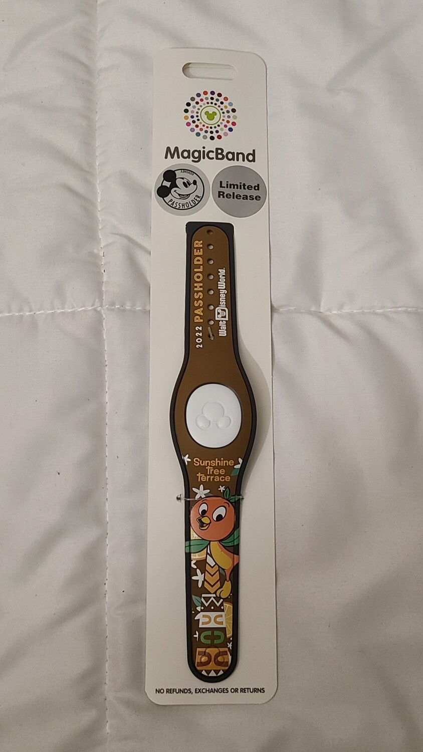 Orange Bird Passholder LR magicband2