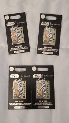 Star Wars Her Universe Ahsoka Tano LR pins