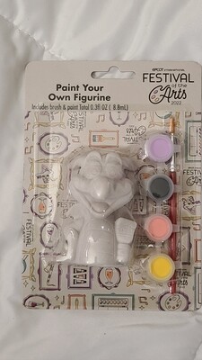 2022 Festival of the Arts Paint Your Own Figure Figment