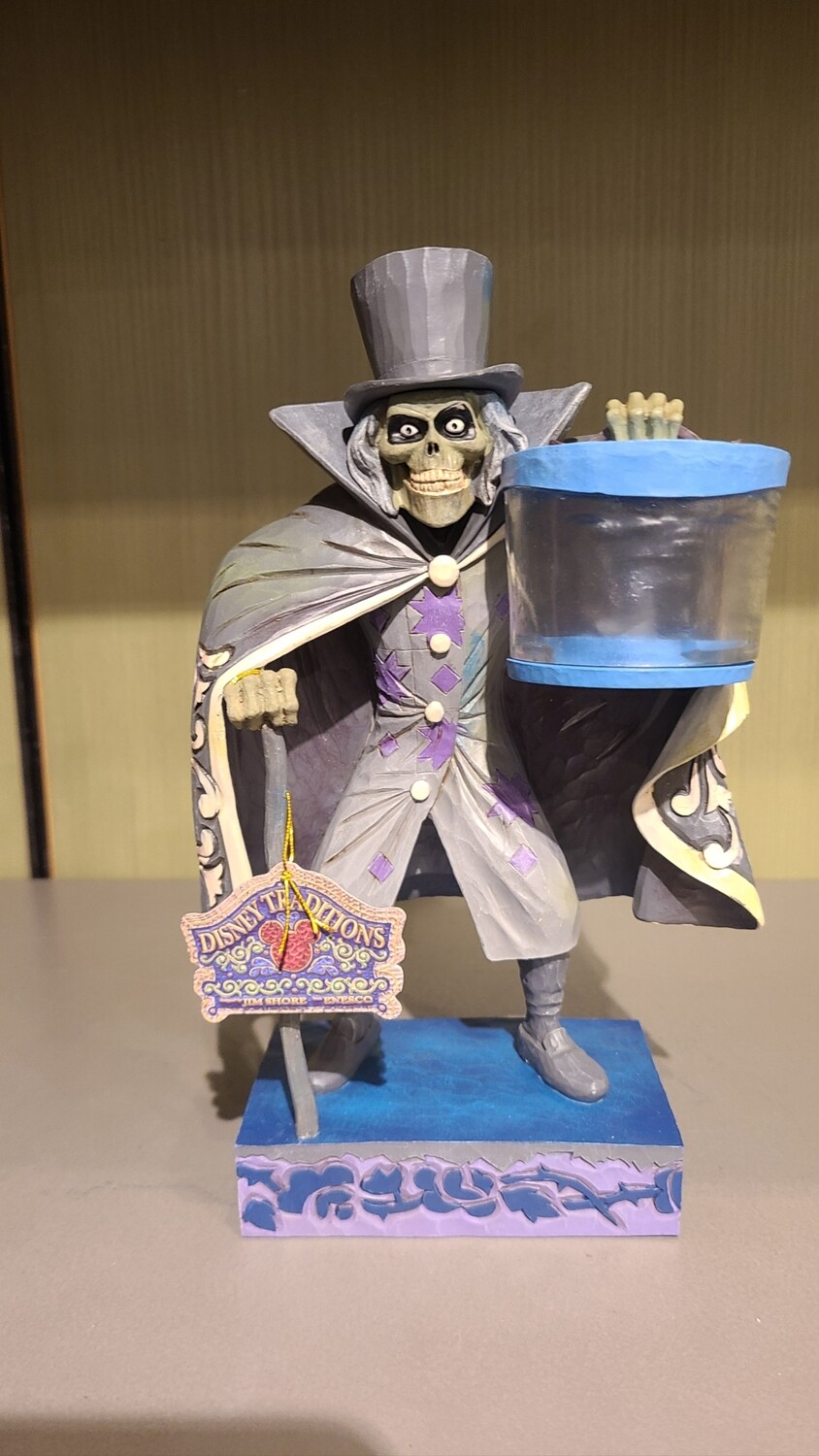 Jim Shore Hatbox Ghost figurine