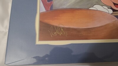 Robert Post "Cake Almost Ready" SIGNED 14x18 matted print