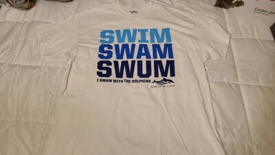 XL Discovery Cove I Swam With Dolphins shirt