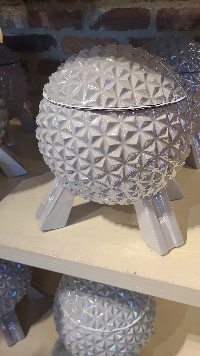 Spaceship Earth Cookie Jar