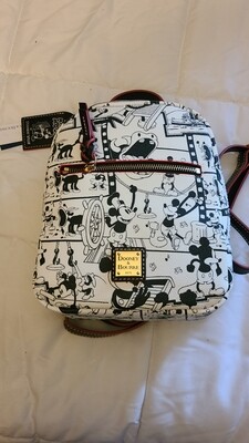 Mickey Mouse in Steamboat Willie Dooney &amp; Bourke mini backpack