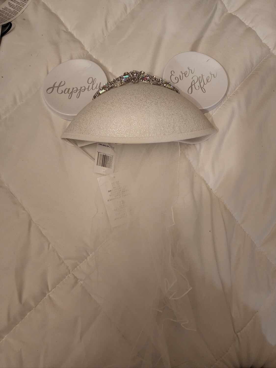 Happily Ever After Bride hat ears