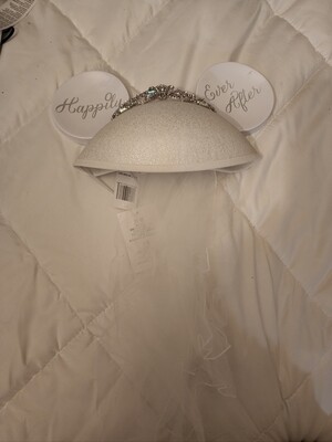 Happily Ever After Bride hat ears