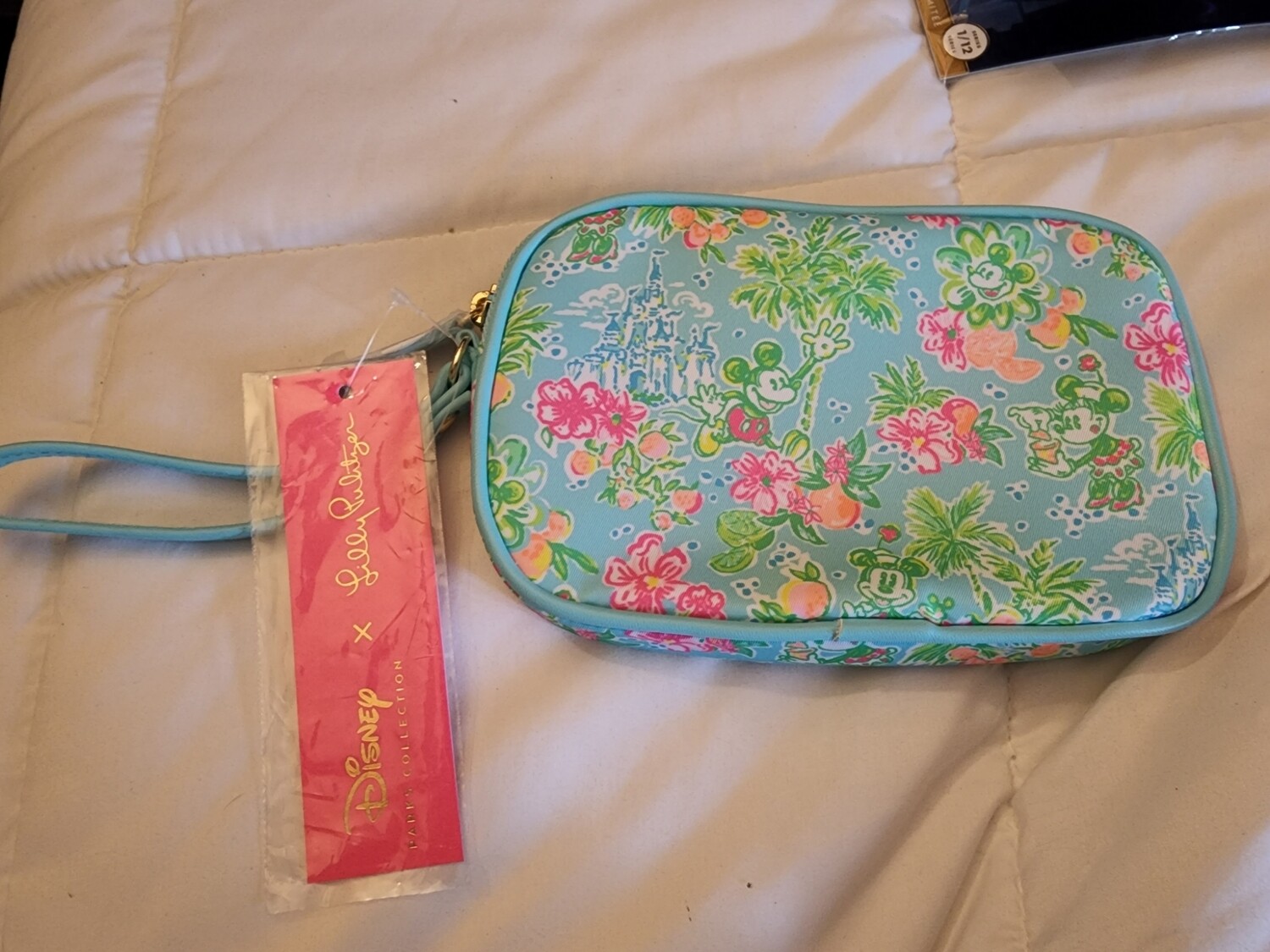 Lilly Pulitzer Disney wristlet