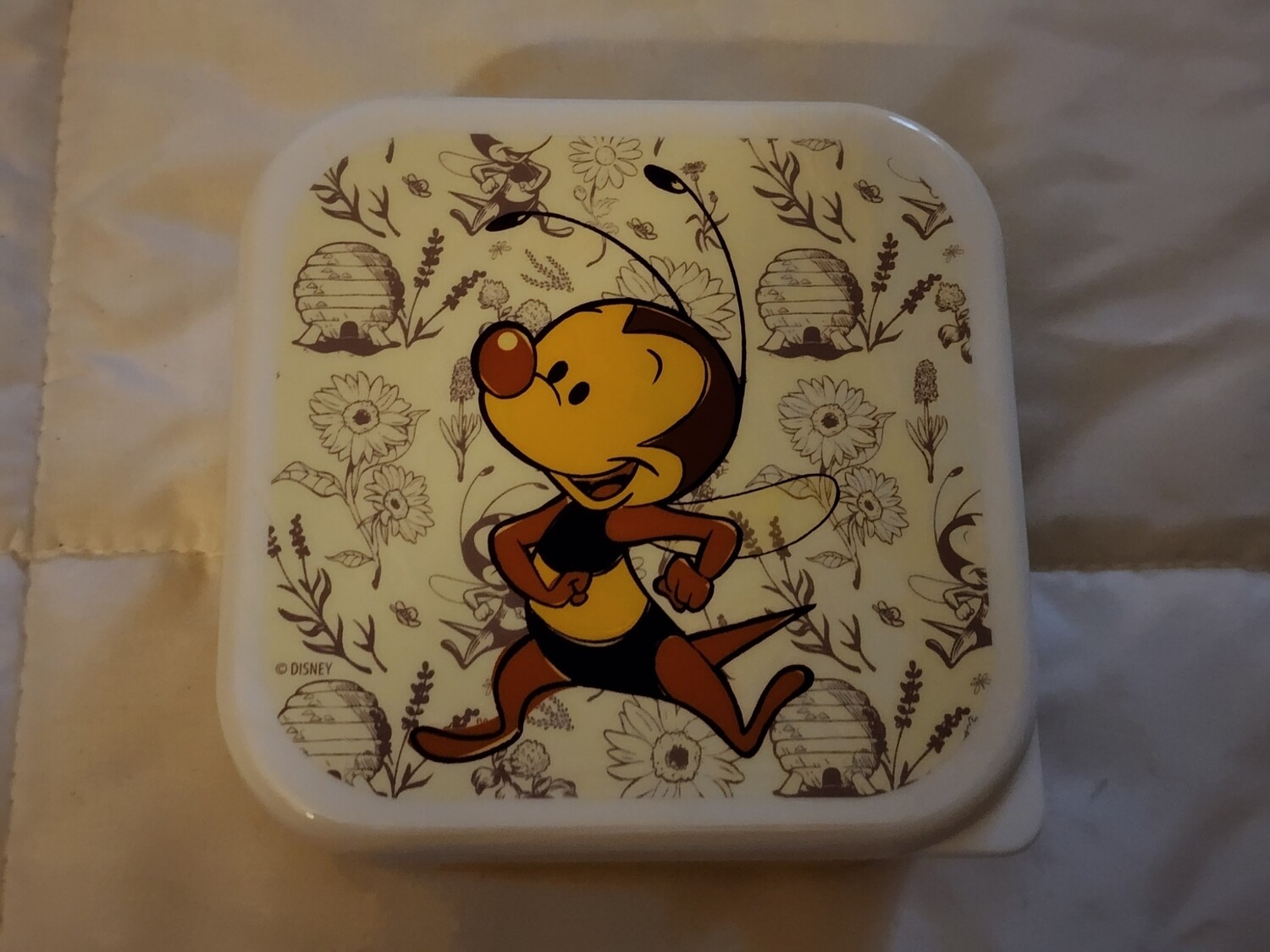 Spike the Bee plastic dish