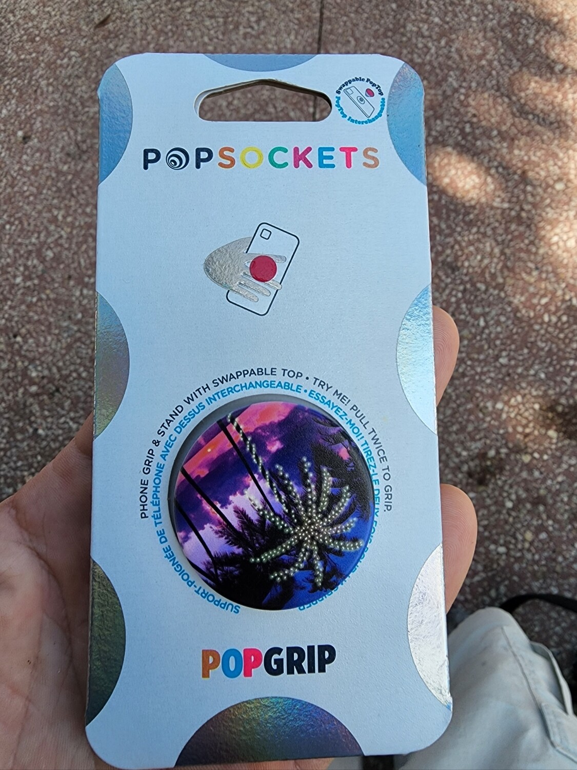 Palm Tree PopSockets PopGrip