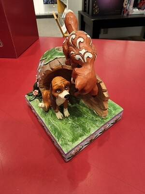 Fox and the Hound Jim Shore figurine