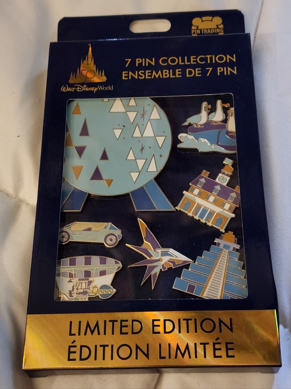 Walt Disney World 50th pin set