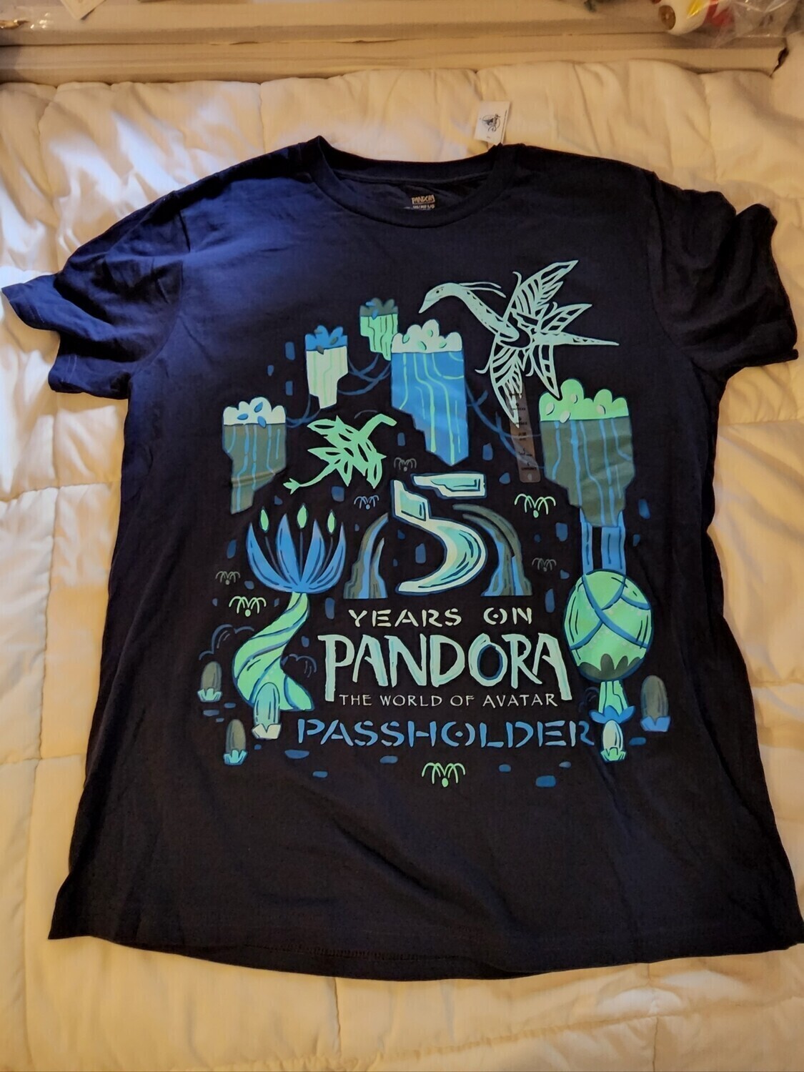 XXL 5 years of Pandora The World of Avatar passholder shirt