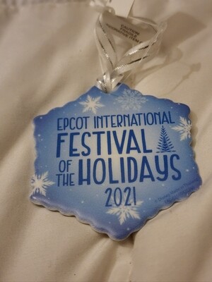 Festival of the Holidays 2021 Olaf &amp; Sven ornament