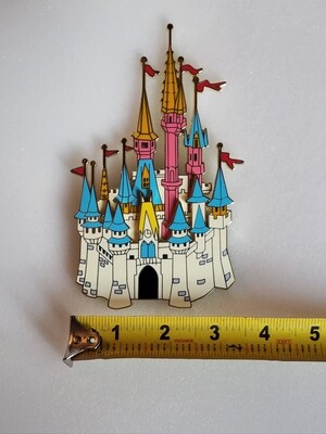 2022 Walt Disney World Vault Retro Map 50th Anniversary Jumbo Castle Pin LE 100