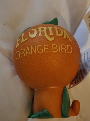 Orange Bird coin bank