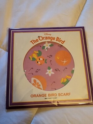 Orange Bird scarf Walt Disney World 50th Vault Collection