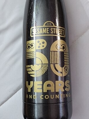 Sesame Street 50 Years and Counting metal bottle