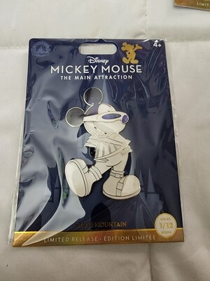 Mickey Main Attractions Space Mountain pin