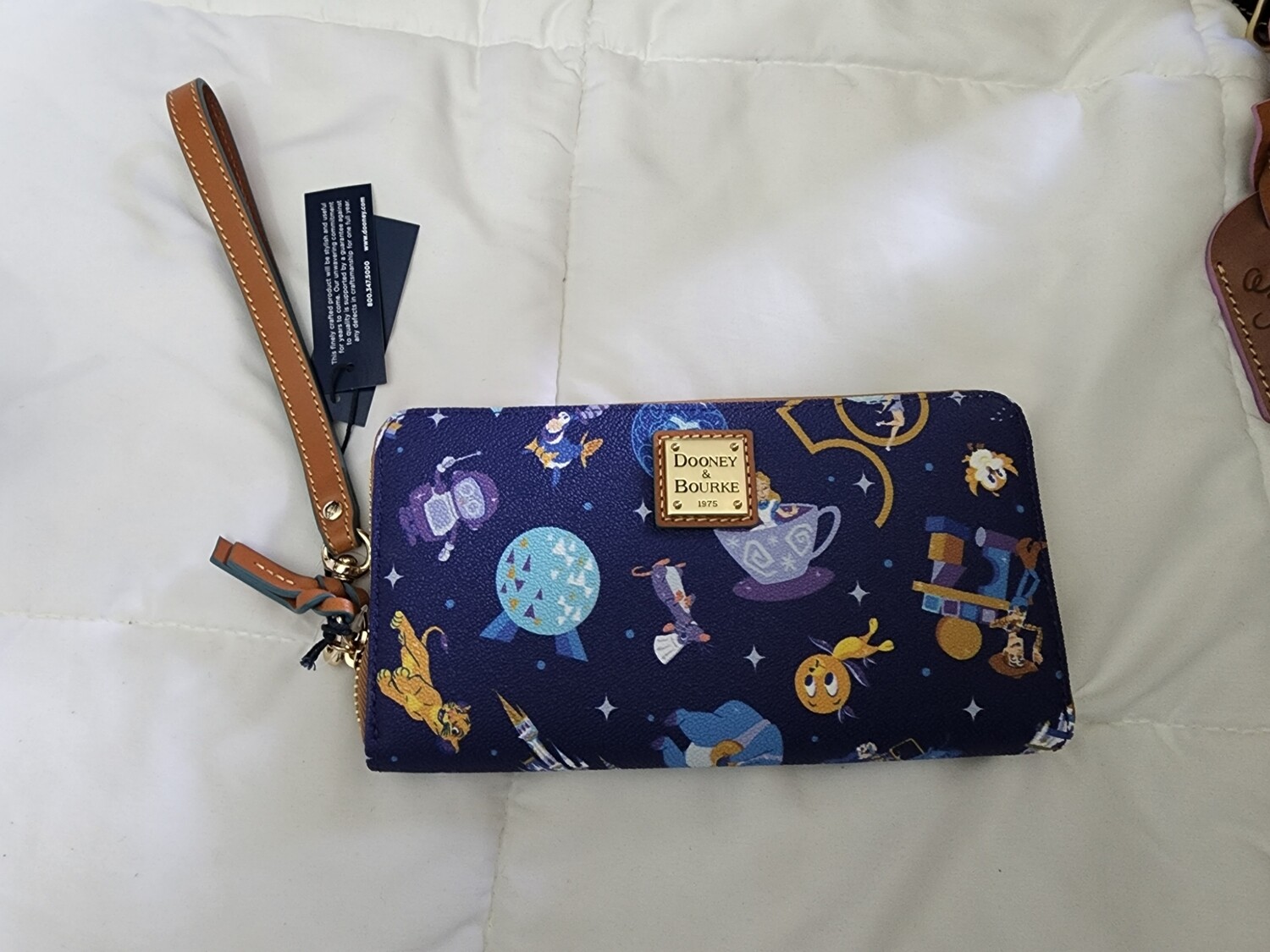 Walt Disney World 50th Dooney &amp; Bourke wallet 