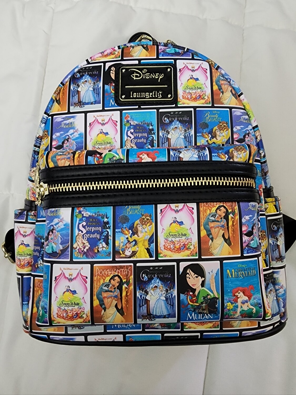 Loungefly Disney VHS Tapes Mini Backpack