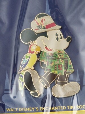 Tiki Room Mickey Main Attractions Pin