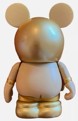 50th Anniversary Celebration Collectors Box Gold Mickey Vinylmation figure