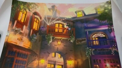 Joel Payne "Mickey's Romantic Gesture" Printer's Proof 2 of 5 20x20 canvas