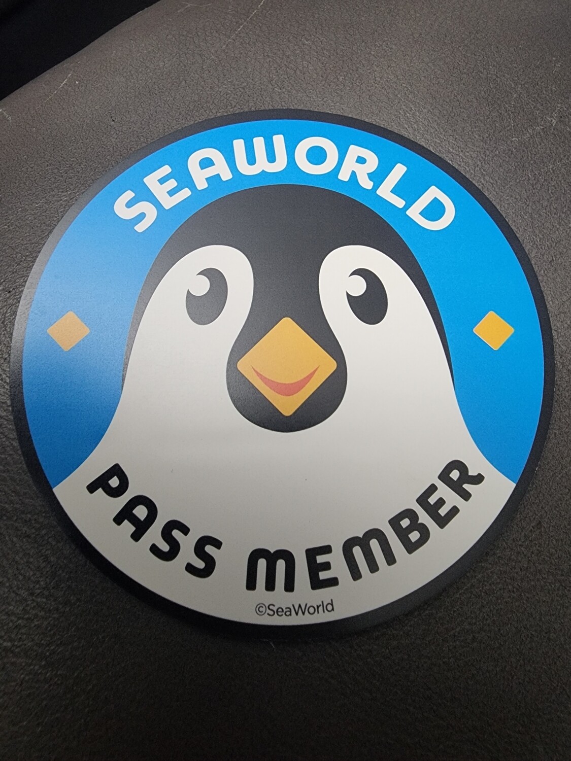 Sea World Pass Member magnet