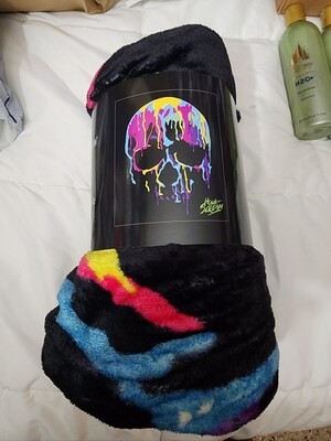 Howl O Scream Fleece Throw 50&quot;x60&quot;