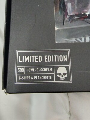 Howl O Scream shirt &amp; planchette set LE500 