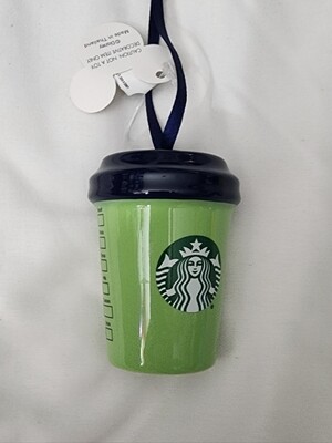 Starbucks Animal Kingdom tumbler ornament