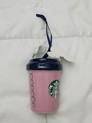 Starbucks Epcot tumbler ornament
