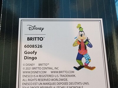 Goofy Britto figure