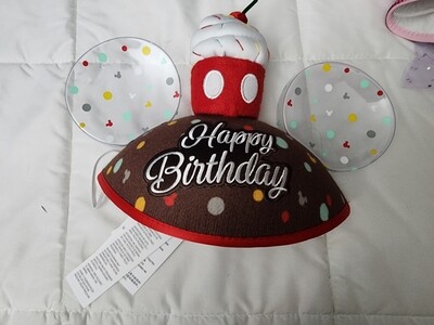 Happy Birthday ears hat