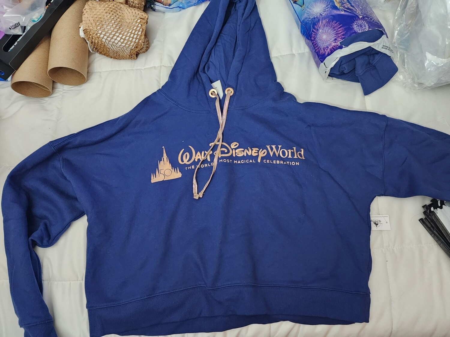 Medium Walt Disney World 50th pull-over hoodie