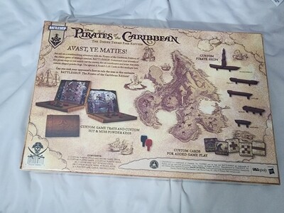Disney Pirate's of the Caribbean Battleship game